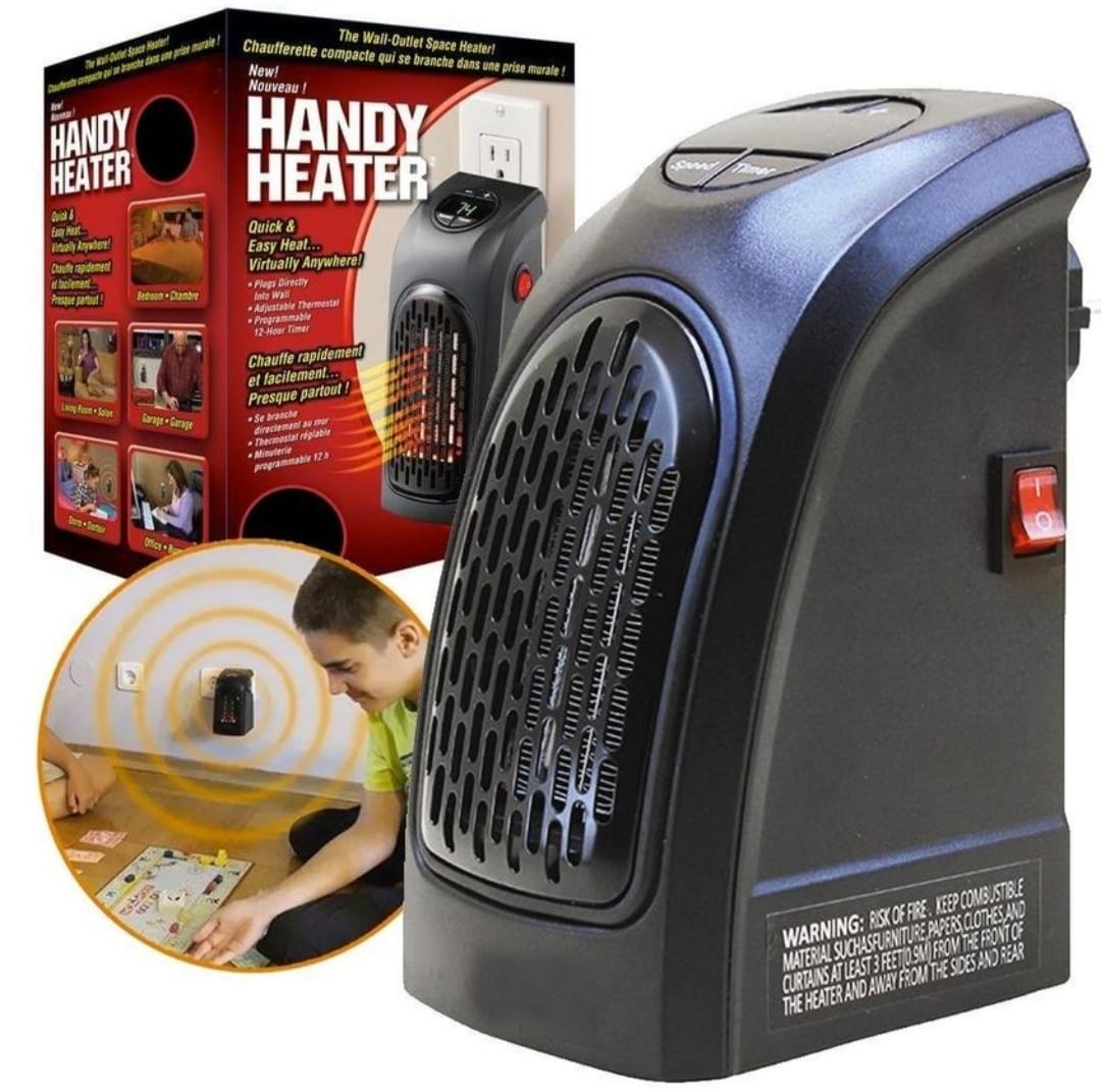 Calentador de Ambiente Portatil  Handy Heater Calefacción Ambiente